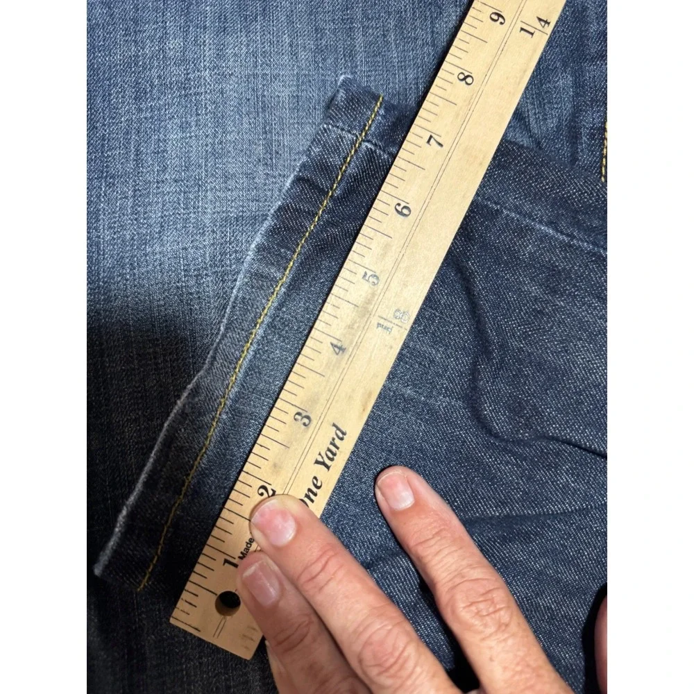 LOFT Boyfriend Jeans Womens Size 10 Distressed Medium Wash Denim Cuffed